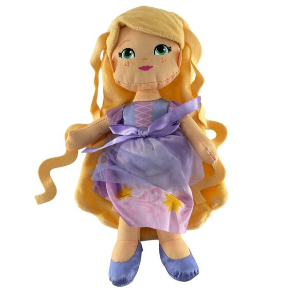 Disney Princess Plush Dolls Set Cinderella Belle Ariel Rapunzel Aurora - Picture 9 of 16